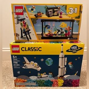 Lego Creator sets - Fish Tank and Space Misson